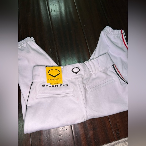 NWT! EvoShield  YOUTH Baseball Uniform Pants WHITE/Medium - Picture 3 of 4